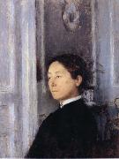 Fernand Khnopff Portrait of Mrs Edmond Khnopff oil painting reproduction